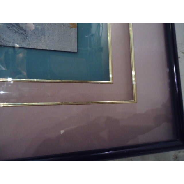 Metal Late 20th Century Decorative Wall Art Signed by Artist For Sale - Image 7 of 10