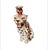 Vintage Boxer Ceramic Leopard Candleholder, 1980s For Sale - Image 4 of 16