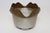 Vintage Brown and Pale Gray Studio Pottery Square Planter by Deanna Nichols For Sale - Image 4 of 17