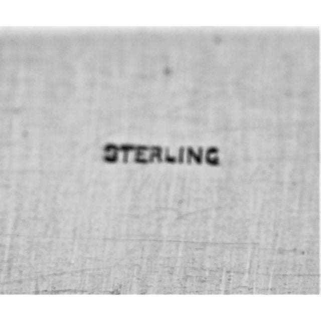 Metal Sterling Shiebler Breadbasket For Sale - Image 7 of 9