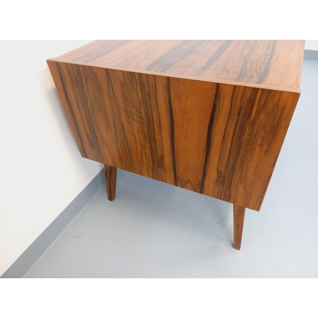 Vintage Scandinavian Double-Sided Executive Desk in Teak, 1960s For Sale - Image 16 of 18