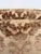 Pair of Cut Velvet Lumbar Pillows, Taupe-Brown Damask, Antique Style For Sale - Image 4 of 10