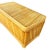 Restored Mid-Century Split Reed Rattan & Pine Trunk W/ Brass Paktong Latch For Sale - Image 10 of 13