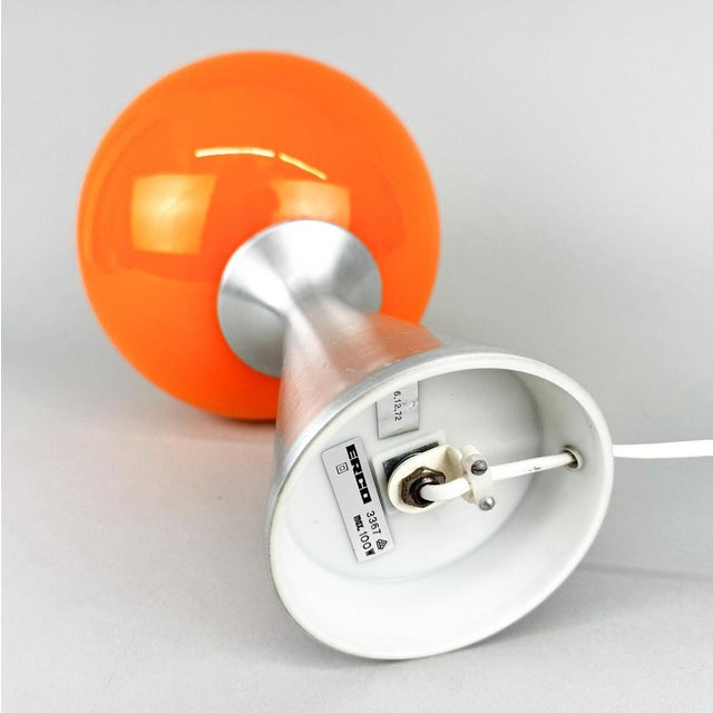Space Age Table Lamp by Aloys Gangkofner for Erco, 1970s For Sale - Image 9 of 12