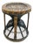 Rattan Wicker Diabolo Stool from Emmanuelle, 1970s For Sale