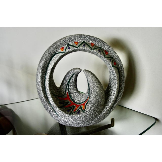 1960s Ceramic Vase by Roberto Rigon for Bertoncello Ceramiche, Italy, 1960 For Sale - Image 5 of 10