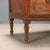 Wood Walnut Demi-Lune Chest of Drawers For Sale - Image 7 of 11