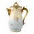 Late 18th Century Traditional Lewis Straus and Sons Limoges Cream and Blue Chocolate Pot For Sale