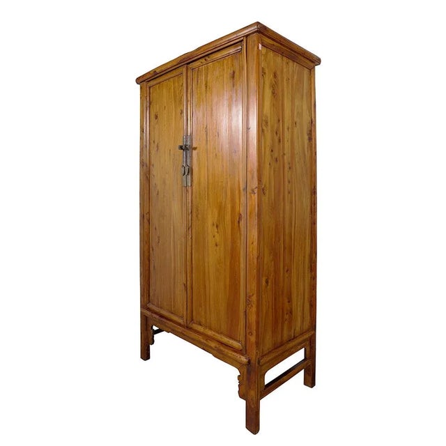 Size: 80 1/2in H x 43in W x 24in D Door opening: 62 1/2in H x 36in W Inside cabinet above drawers shelf: 36in H x 36in W x...