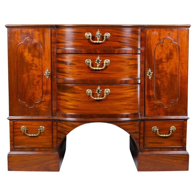 George III Mahogany Chest Attributed to Wright and Elwick For Sale - Image 13 of 13
