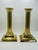 1990s Baldwin Brass Pillar Candlesticks - a Pair For Sale - Image 5 of 6