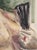 Evelyne Luez, Nude Andalusian Woman, Oil on Cardboard For Sale - Image 3 of 6