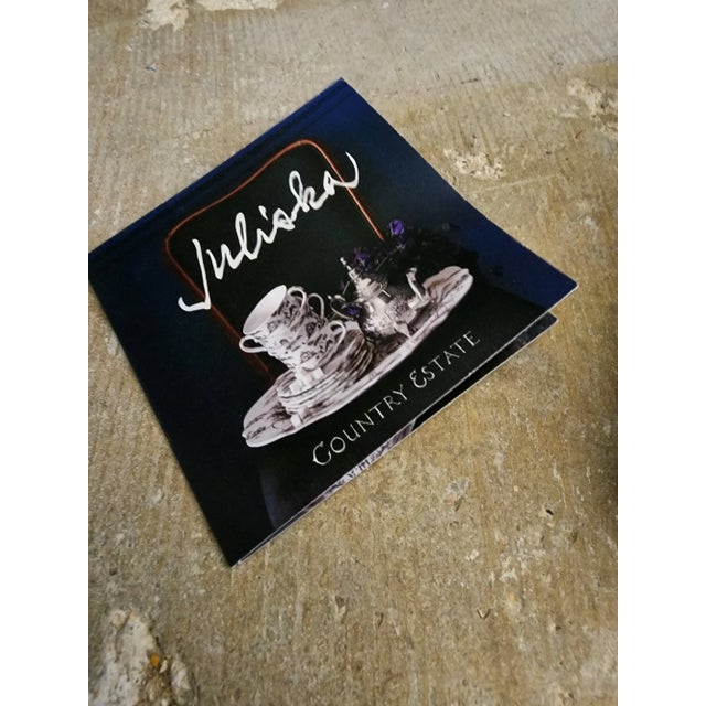 Juliska Blue and White Platter For Sale - Image 4 of 9