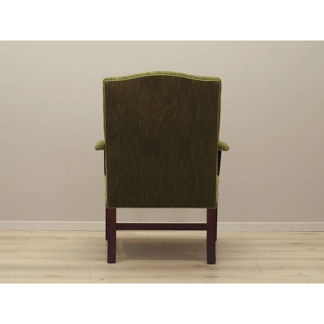Vintage Danish Mahogany Lounge Chair, 1970s For Sale - Image 6 of 18