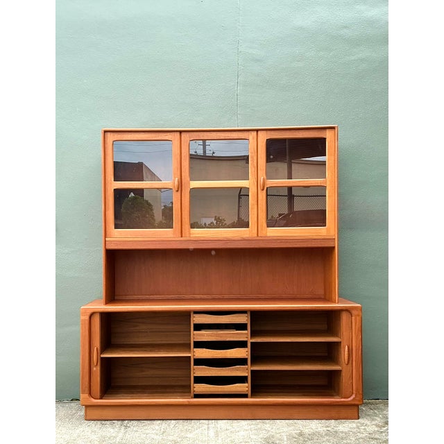 Late 20th Century Vintage Danish Drylund Teak Cabinet For Sale - Image 5 of 12