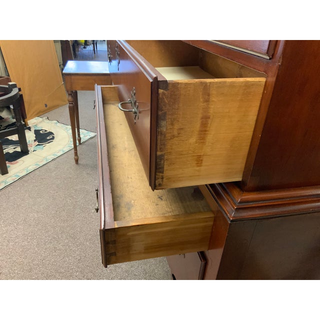 18th Century Queen Anne Cherry Highboy For Sale - Image 16 of 16