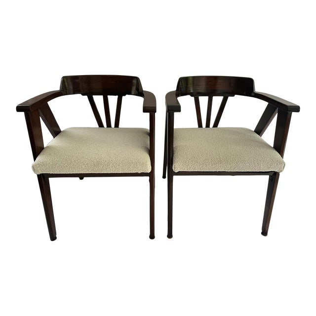 1960s Vintage Compass Chairs- a Pair For Sale