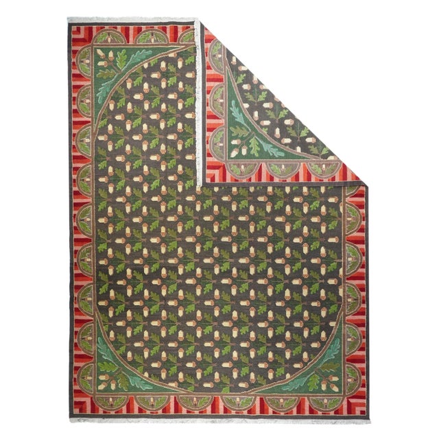 A technique rather than a specific type, in which warps are wrapped by colored wefts to create a pattern. Caucasian,...