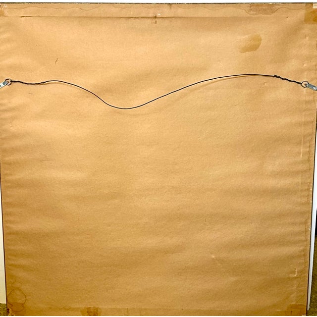 Printmaking Materials Hector Poleo Limited Edition ‘Portrait of a Woman in a Headdress’ For Sale - Image 7 of 7