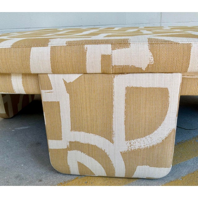 2020s Revelation Abstract Modern Tan and White Give It a Rest Coffee Table For Sale - Image 5 of 5