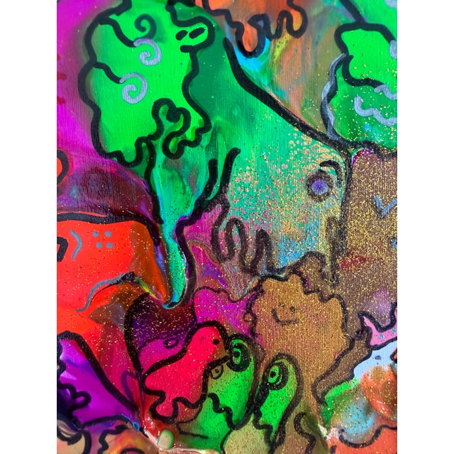 “Beautiful Chaos” is an original 2026 painting by contemporary artist Serg Graff, bursting with color, humor, movement,...
