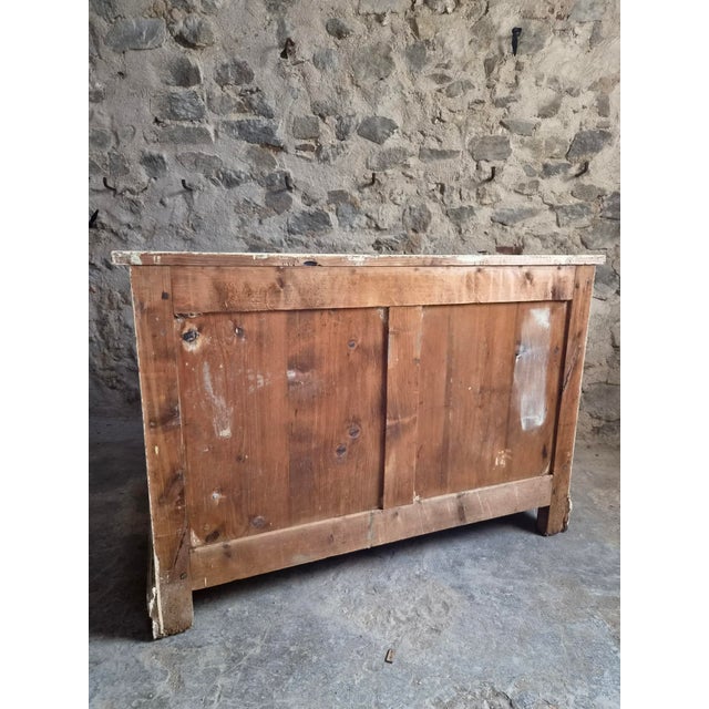 Antique French Pine Buffet Cabinet, 1870s For Sale - Image 18 of 18