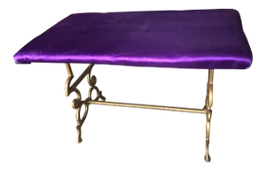 Early 20th Century Fireside Rod Iron Bench