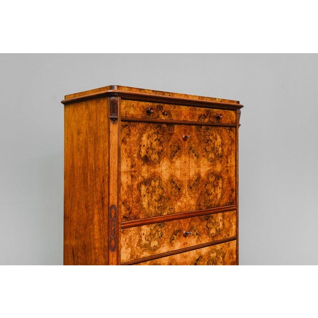 Antique 19th Century Wooden Secretary For Sale - Image 10 of 18