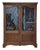 English Art Nouveau Display Cabinet in Stained and Gilded Pine, 1930 For Sale