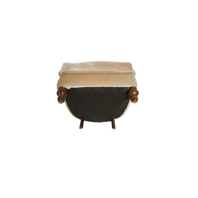 C.R. Laine Furniture c.r. Laine Button Tufted Upholstered Arm Chair For Sale - Image 4 of 6