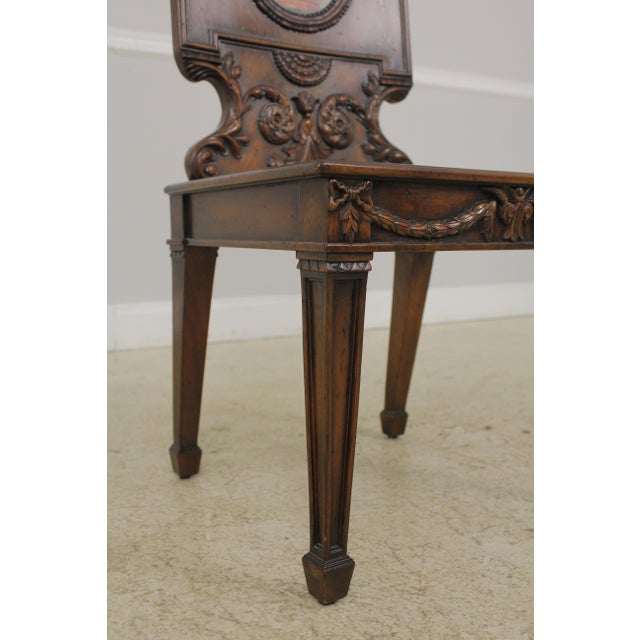 Theodore Alexander Althorp Collection Paint Decorated Mahogany Chair