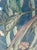 Sky Blue Vintage 1970s Porcelain Chinese Floral and Bird Vase For Sale - Image 8 of 9