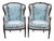 Cabriolet Wingback Armchairs, 1930s, Set of 2 For Sale