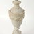 Neoclassical Vintage Carved Alabaster Lamp For Sale - Image 3 of 13