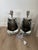 1960s Porta Romana Obsidian Swirl Lamps - Pair For Sale - Image 11 of 12