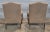 Late 20th Century Pair of Henredon Mahogany Custom Folio Collection Wing Chairs Carved Shell Knees For Sale In Cleveland - Image 6 of 10