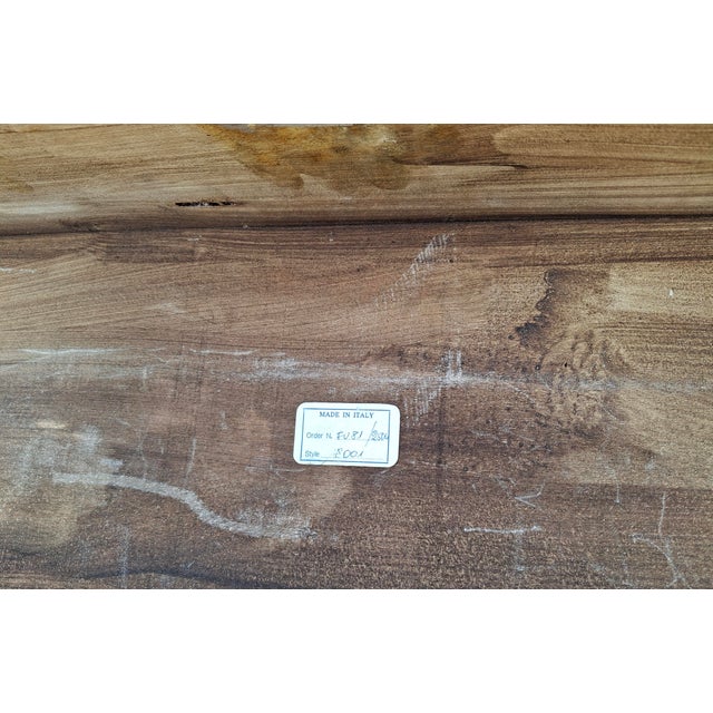 20th Century Italian Silvered and Mirrored Wall Console Table For Sale - Image 11 of 11