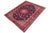 Shabby Chic Shabby Chic Persian Blue/Rust Wool Rug - 6'4'' X 12'1'' For Sale - Image 3 of 10