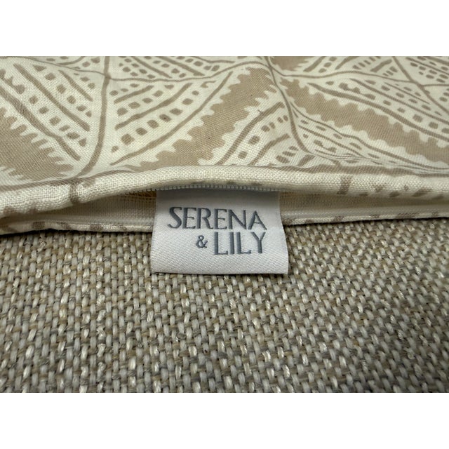Serena & Lily Lumbar Pillow Covers, Pair For Sale - Image 12 of 12