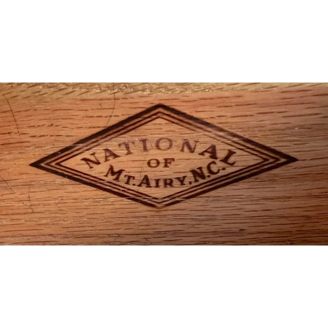 Mid-Century Modern Maple and Mosaic Set by National of Mt. Airy For Sale - Image 9 of 14