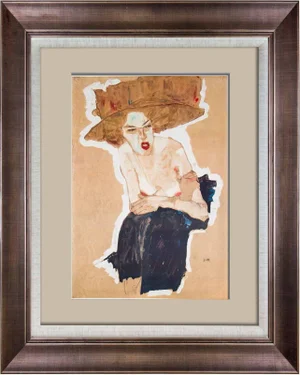 1960’s "The Scornful One” Framed Print