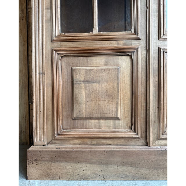 Antique Glass-Fronted Bookcase, 1890s For Sale - Image 10 of 14