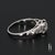 Here is a 14k White Gold Multi-Stone Engagement Ring featuring a 0.5ct. I/SI2 Old Mine Cut Diamond Center & Six ~0.26ct....