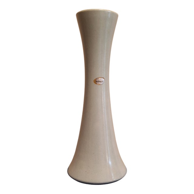 Mid-Century German Ceramic Vase by Scheurich, 1950s For Sale