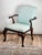 An elegant mid 18th century classic George II Gainsborough armchair, this piece captures the refined proportions and...