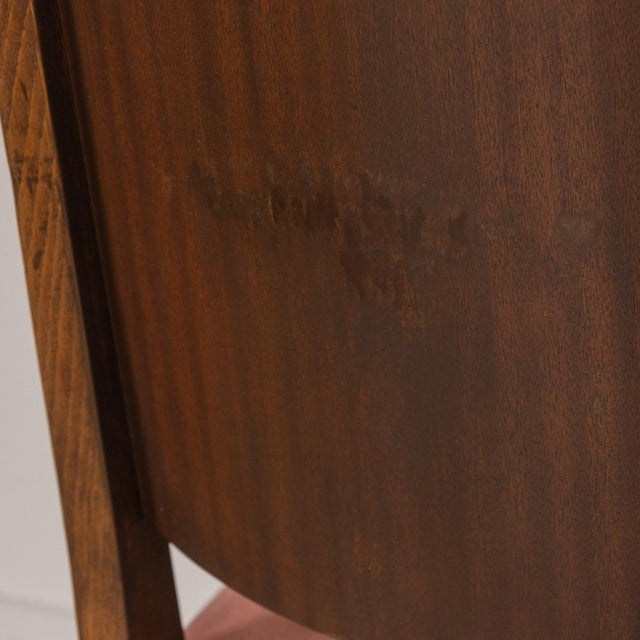 1920s French Scalloped Walnut Chair For Sale - Image 16 of 18