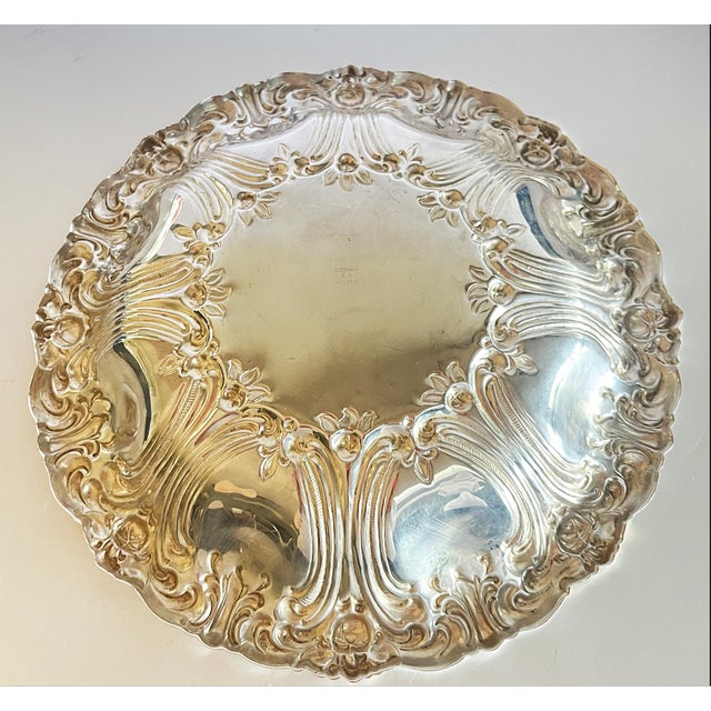 Gorham Vintage Gorham Silverplate Serving Dishes in the Versailles Pattern - A Pair For Sale - Image 4 of 16