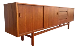 Mid 20th Century Swedish Aril Credenza by Nils Jonsson