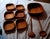 1960s Mid-Century Modern Teak Wood Salad Bowl Set - 9 pcs Hand Carved Thailand For Sale - Image 6 of 7