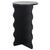 Lilith Wavy Accent Table in Matte Black For Sale In Philadelphia - Image 6 of 8